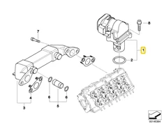 Bmw E65 7 Egr Valvos Originalus 11717804332