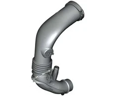BMW E71 filtruoto oro vamzdis Originalus 13717803518
