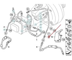 Bmw E81 E87 E88 E82 E90 E91 E92 E93 Vamzdis Originalus 34326853505