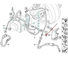 Bmw E81 E87 E88 E82 E90 E91 E92 E93 Vamzdis Originalus 34326853505