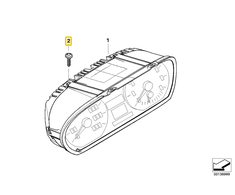 BMW E81 E91 G20 E70 FILERIO GALVUTĖ SAVISRIEGIS VARŽTAS ORIGINALUS 07147133553
