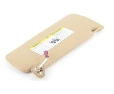 BMW E84 apsauginis skydelis nuo saulės su veidrodėliu kairėje Original 51167252055