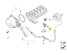 Bmw E87 E46 E90 E91 E92 E93 Švaros Šlaunies Laikiklis Originalus 11667787914