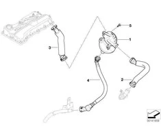 Bmw E87 E90 E91 Oro Ventiliacijos Vamzdis Originalus 11157533332