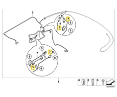 Bmw E88 F23 Hall Sensor Originalus 54347190734