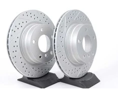 BMW E81 E87 E90 Ventiliuojamas Stabdžių Diskas Originalus 34216855007