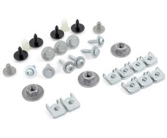 BMW E90 E93 galinio bamperio tvirtinimo detalių rinkinys originalus 51122410021