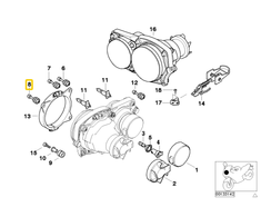 Bmw Einstellelement Scheinwerfer R1150Gs R1150GsAdventure R850R Originalus 63122350621