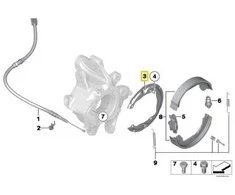 Bmw Atraminis Žiedas 5 F07 Gt 7 F01 F02 Originalus 34216775273