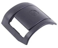 BMW F10 galinės sėdynės juodas kairysis išorinis ISOFIX laikiklio dangtelis originalus 52207247229
