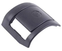 BMW F10 galinės sėdynės juodas kairysis išorinis ISOFIX laikiklio dangtelis originalus 52207247229