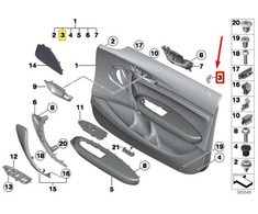 Bmw F20 Dešinės Užrakto Mygtukas Originalus 51417270972