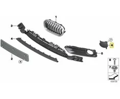 Bmw F20 F21 Dešinysis Rūkas Lempa Danga Originalus 51117371728