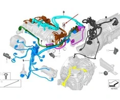BMW F20 F21 F22 F23 F30 F31 F32 F36 Originalus 12518683107