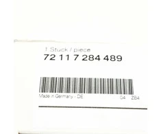 BMW F20 F21 F30 Dangos Kapsas Originalus 72117284489