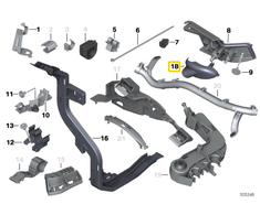 Bmw F20 F21 F30 F31 F32 F33 F34 F36 F80 F82 Abdeckkappe Originalus 12527632001