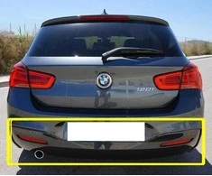 BMW F20 F21 Galinio Stiklo Įdėklas Originalus 51128060302
