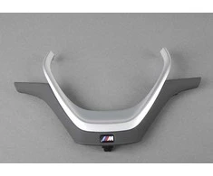BMW F20 F21 vairo ratlankio dangtelis Juodas Pearl Chrome originalus 32307845876