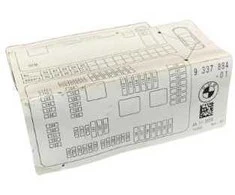 BMW Žemėlapis Saugiklių Grupavimas F20 F21 F22 F30 F80 M3 Originalus 61149389074