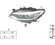 BMW F22 F22 F87 F23 bi-ksenoniniai priekiniai žibintai Rec 63117388928