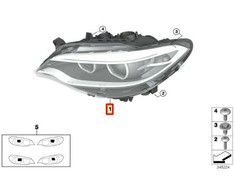 BMW F22 F22 F87 F23 bi-ksenoniniai priekiniai žibintai Rec 63117388928