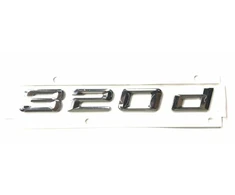 BMW F30 bagažinės dangčio 320d emblema su ženkliuku Originalus 51147289888