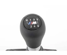 BMW F30 F31 pavarų perjungimo rankenėlė juoda odinė originali 25112284555