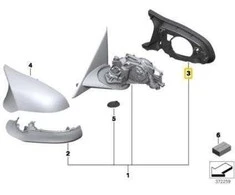 BMW F30 F80 M3 F31 F32 F82 M4 Dešinės Palaikymo Žiedo Originalus 51168059550