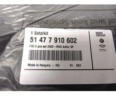 BMW F32 F82 F33 Priekiniai Pėdų Kilimėliai Originalus 51477910602