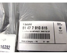 BMW F33 F83 M4 Velours Fussmatten Satz Originalus 51477335887