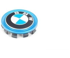 BMW F39 F45 F48 stebulės dangtelis su mėlynu žiedu originalus 36136852052