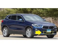 BMW F39 priekinio bamperio apatinės centrinės grotelės originalios 51117429002
