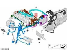 Bmw F45 F46 F48 F39 F56 F55 F54 F57 Variklio Valdymo Modulis Originalus 12518644495