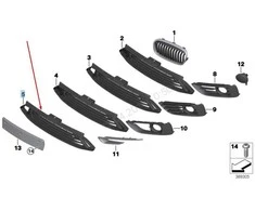 Bmw F45 F46 Originalus 51117364730