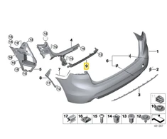 Bmw F46 Gran Tourer Palaikymas Originalus 51127372629