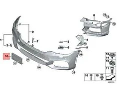 BMW F90 M5 Numatų Valdymo Pultas Originalus 51138065316