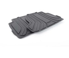 BMW Fussmatten Allwetter hinten F21 F22 F87 M2 2010 2019 Originalus 51472297420