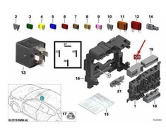 BMW Fuzerio Laikiklis Originalus 61149270357
