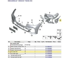 BMW G07 X7 30dX 40iX 50iX M50dX SAV Oro užuolaida kairė 51118090083 originali
