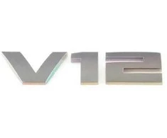 BMW G11 G12 V12 emblema su užrašu Decal Badge Genuine 51148072626