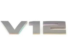 BMW G11 G12 V12 emblema su užrašu Decal Badge Genuine 51148072626