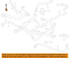 BMW G20 G21 G30 G31 G32 G11 G12 G14 G15 G16 X3 X4 X5 X6 X7 Z4 Gasket Originalus 11538678045