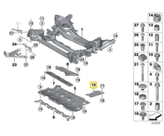BMW G20 G21 Kairysis Dangos Kevalas Originalus 31106886193
