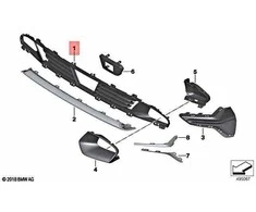 Bmw G20 G21 Oro Šildytuvas Originalus 51117464269