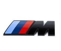 BMW Juodas Logotipas 1 F40 G20 G21 X3 G01 X4 G02 Originalus 51145A4B372