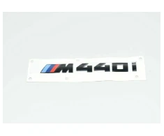 BMW G22 G23 M440i Juodas Galinis bagažinės ženkliukas lipdukas originalus 51142472852
