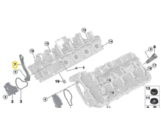 Bmw G30 F90 G11 G12 G14 G15 G16 X5 G05 Šakelis Originalus 11128611345