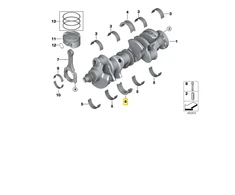 Bmw G30 G11 G12 G14 G15 G16 X5 G05 X6 G06 X7 G07 Originalus 11218655140