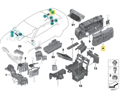 Bmw G30 G11 G12 Galios Skirstytuvas Originalus 61149377502