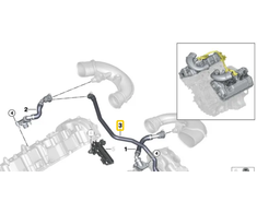 BMW G30 G11 G12 Variklio Ventiliacijos Priemolis Originalus 11158698796